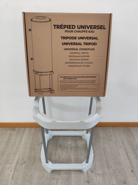 Suporte tripé para termoacumulador de 80 a 200 litros