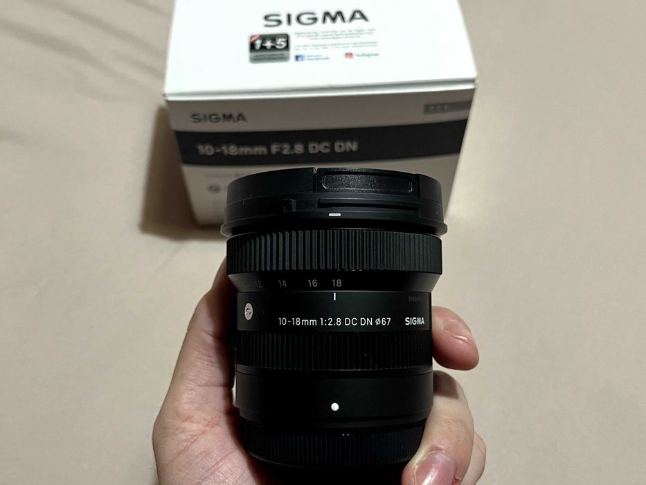 Sigma 10-18mm f/2.8 fuji x