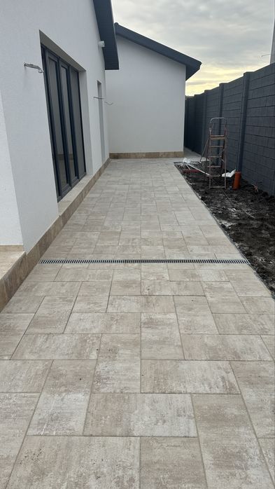 Тротуарная крупноформатная плитка МОНОБЛОК