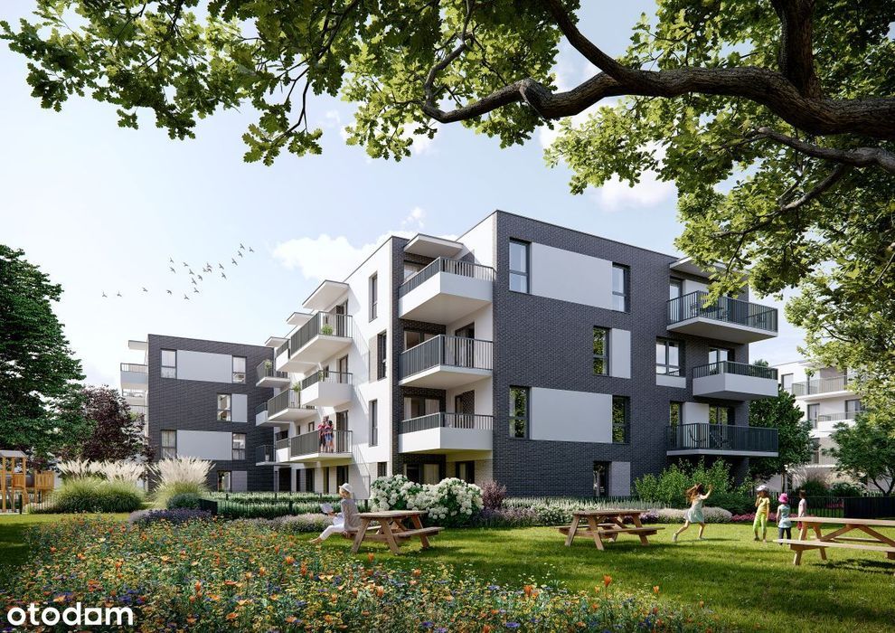 2-pokojowe mieszkanie 37 m² + ogródek Bez Prowizji - Widok 5