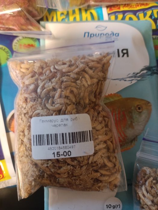 Корм для аквариумных рыб одним лотом