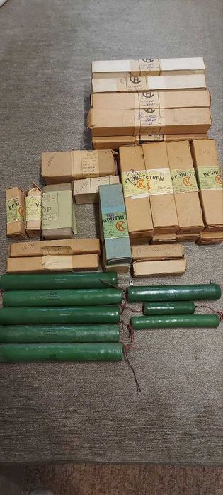 Нові Резистори ПЭВ, ПЭ виробництво СРСР, потужні