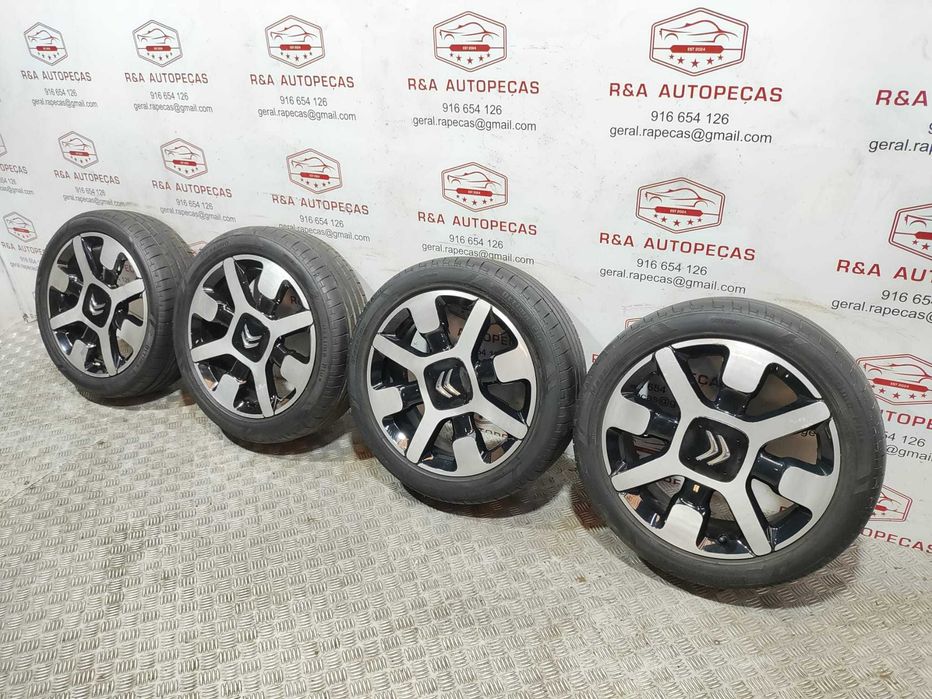 Conjunto Jantes R17 Citroen C4 Cactus de 2014 a 2018 Original