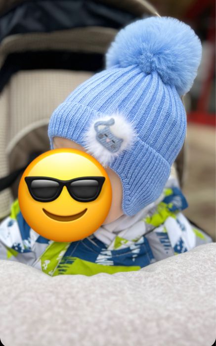 Дитяча зимня шапка