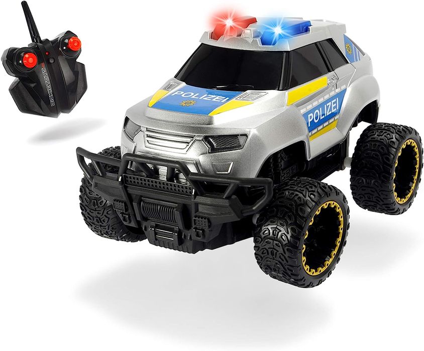 Dickie Toys RC Police Offroader, RTR, samochód zdalnie sterowany 20cm
