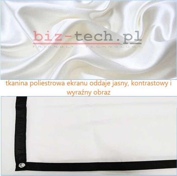Ekran projektora 120 cali składany NOWY PL 24h