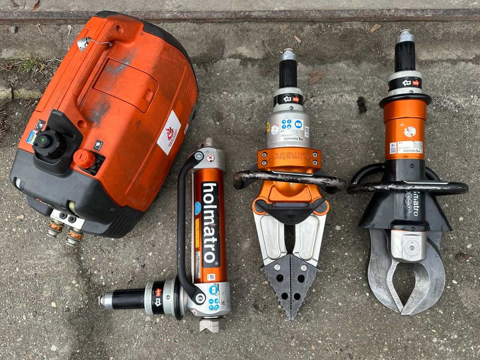 Zestaw hydrauliczny Holmatro Core (nowe węże do 2036r + przeglądy)