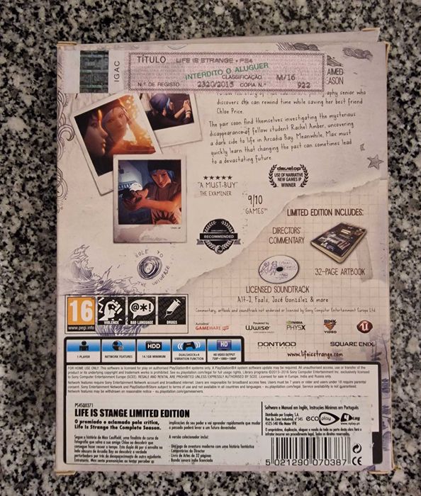 Jogo PS4 Life is Strange Limited Edition
