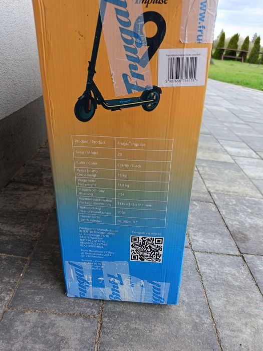 Hulajnoga elektryczna frugal