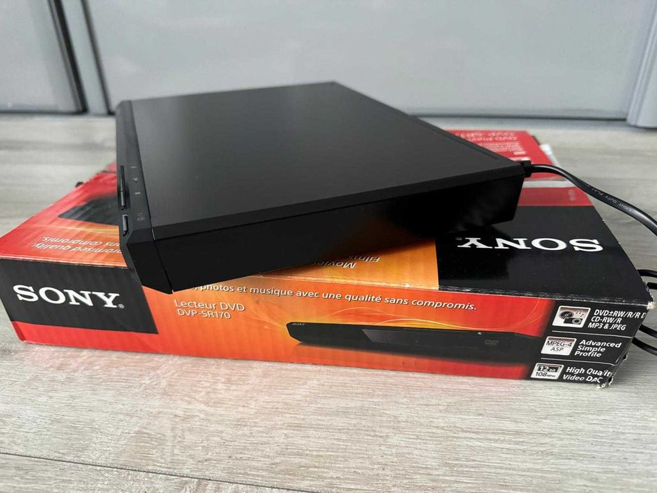 Odtwarzacz DVD Sony DVP-SR170 + pilot