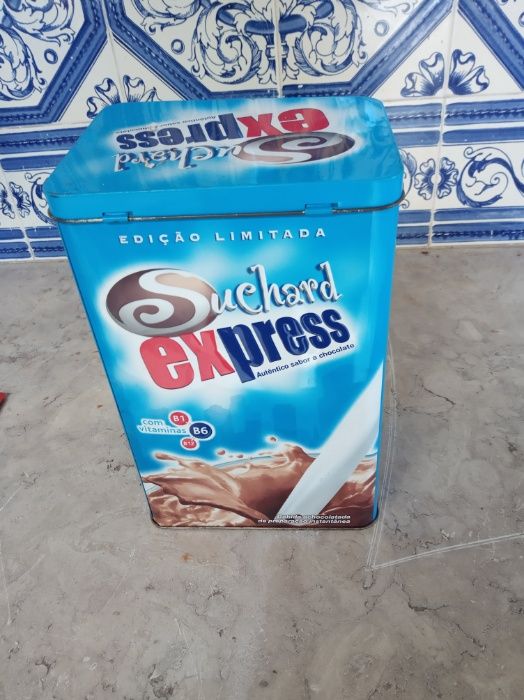 Caixas metálicas vintage,  Don Algodon e Suchard Express