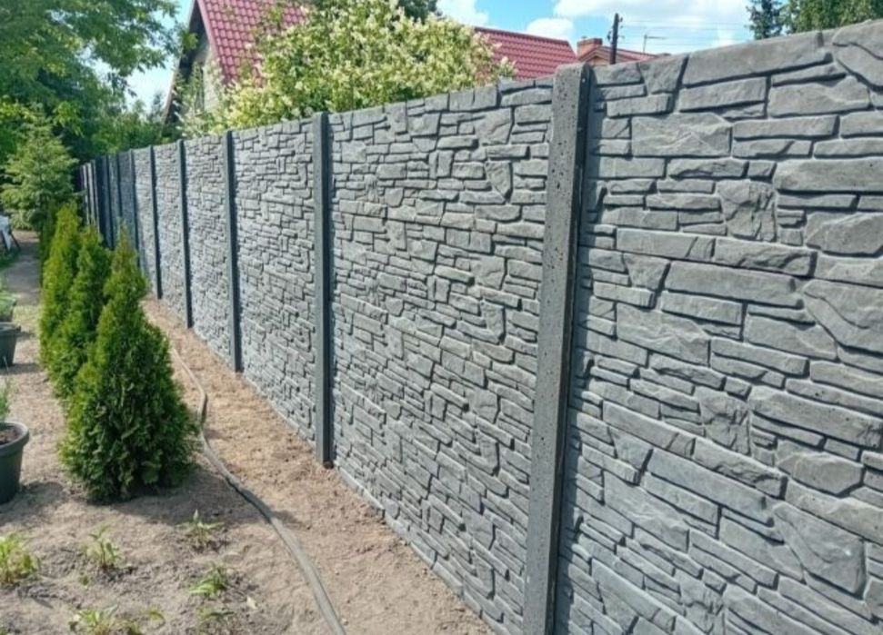 Ogrodzenie betonowe