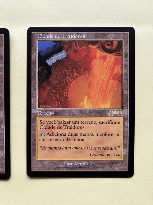 Mtg , City of Traitors x2