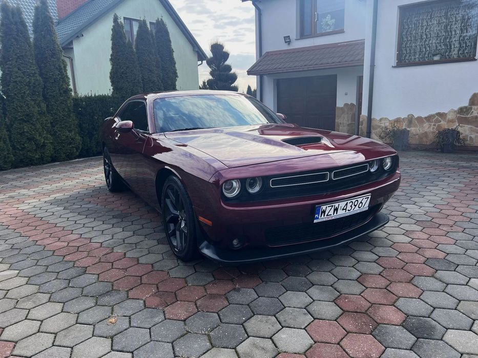 Dodge Challenger 2022 3.6 V6/SXT Plus/FVat 23%/Wentylowane Fotele/Nowe Felgi/Nowe Opony