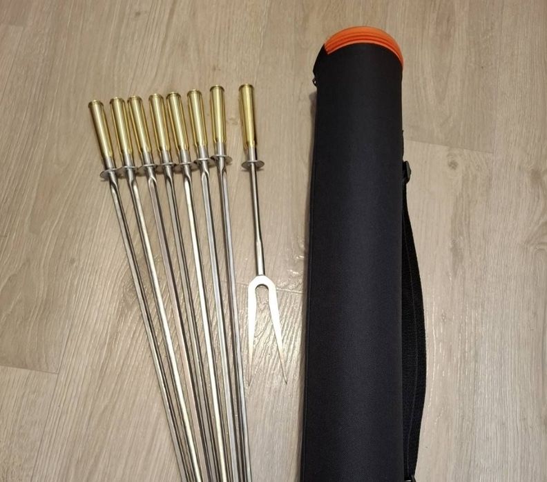 Шампура  тригранні з гільзою