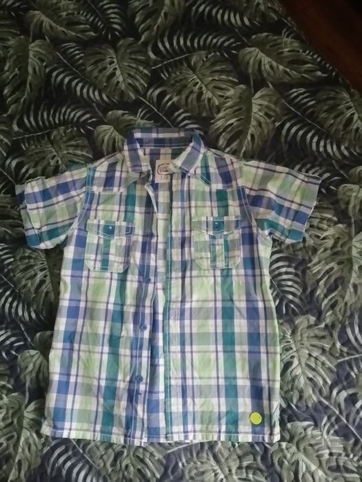 Koszula z krótkim rękawem rozm 122