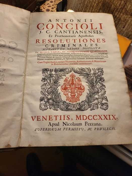 CRIMINOLOGIA - Resolutiones criminales alphabetico ordine dispositae