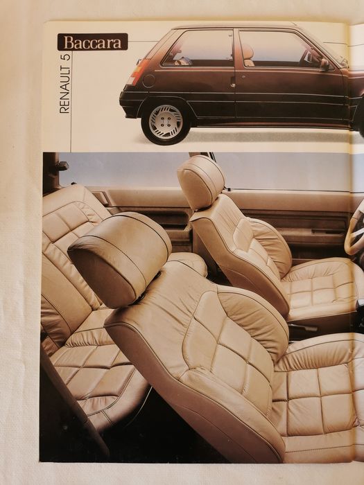 Catálogo de concessionário Renault Super 5