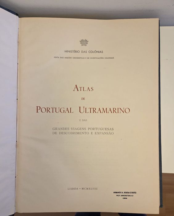 Atlas de Portugal Ultramarino