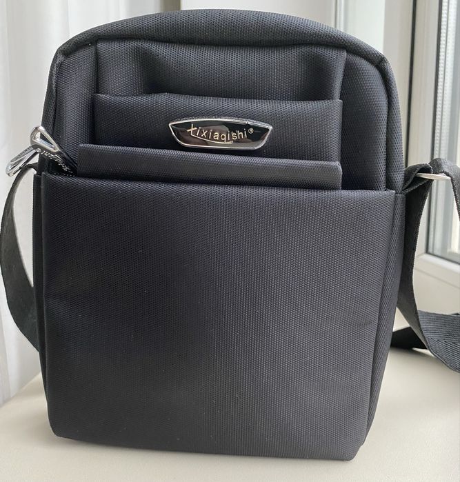 Маленька чоловіча сумка на плече, барсетка