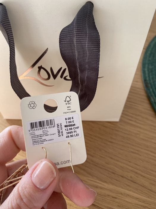 Kolczyki Lovisa długie wiszące