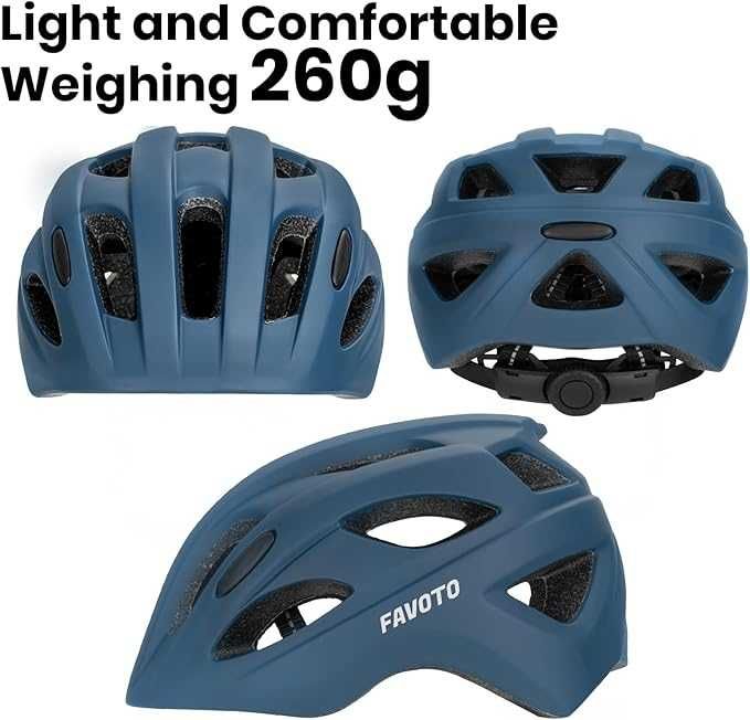 Favoto Dziecięcy kask rowerowy regulowany dla chłopców i dziewczynek S