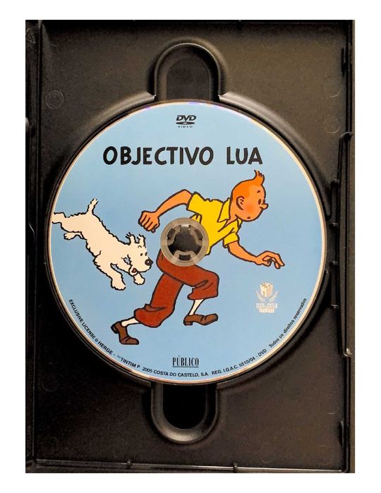 Tintim - Objectivo Lua - DVD