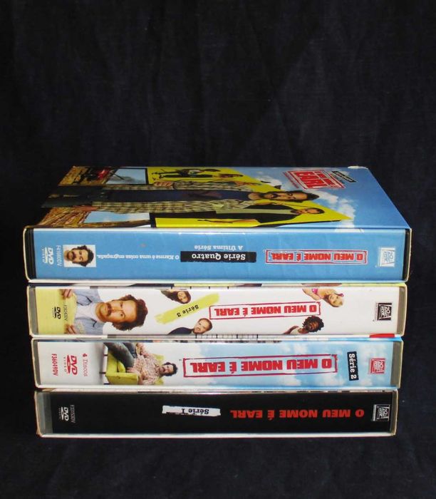 DVD O meu nome é Earl 4 Temporadas - Completo