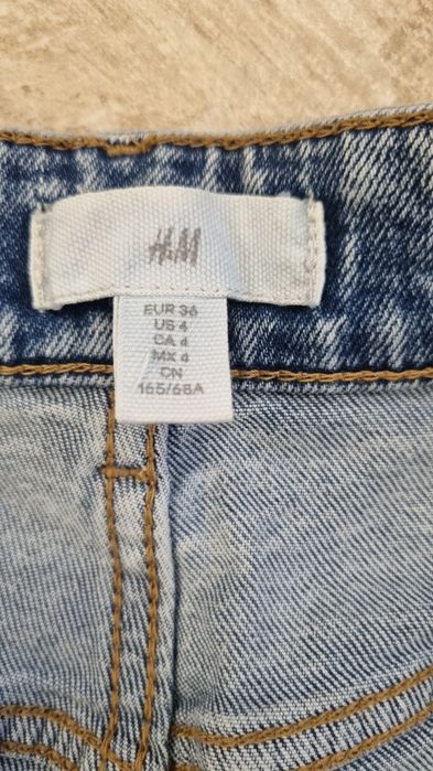 Jeansy z wysokim stanem / Wide High Jeans rozm. 36