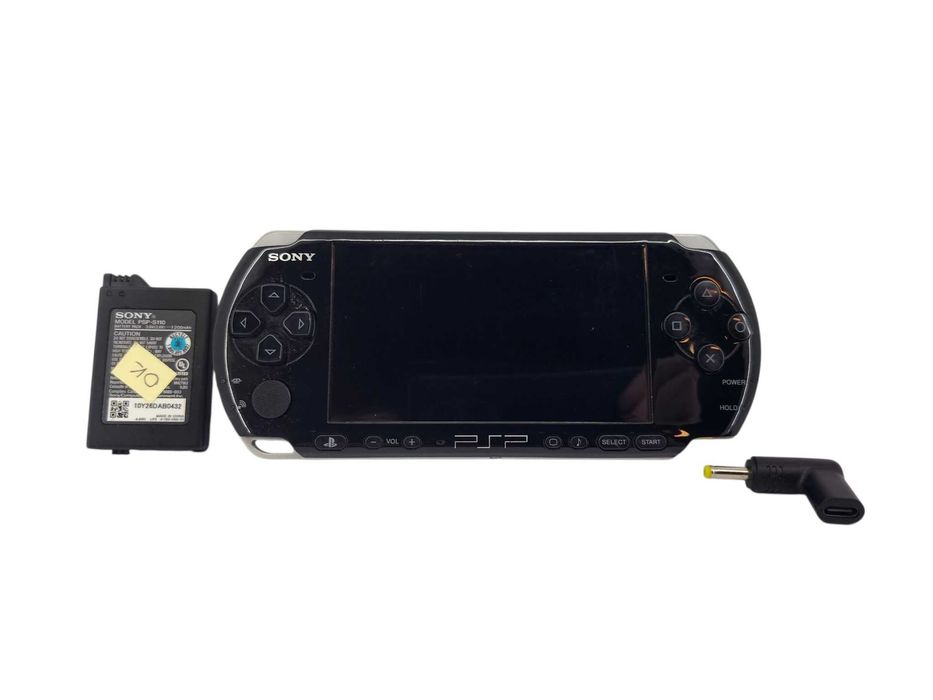 Psp Slim 3004 KARTA 128GB Przeróbka z grami i akumulatorem