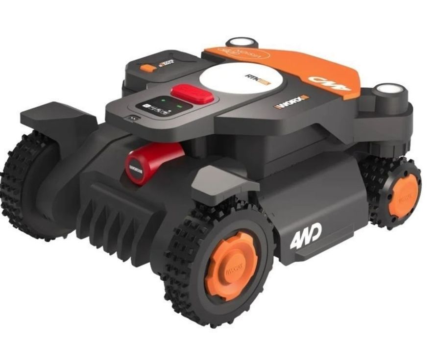 Robot koszący Worx Vision Cloud RTK kosiarka automatyczna 4000m2 WR344E