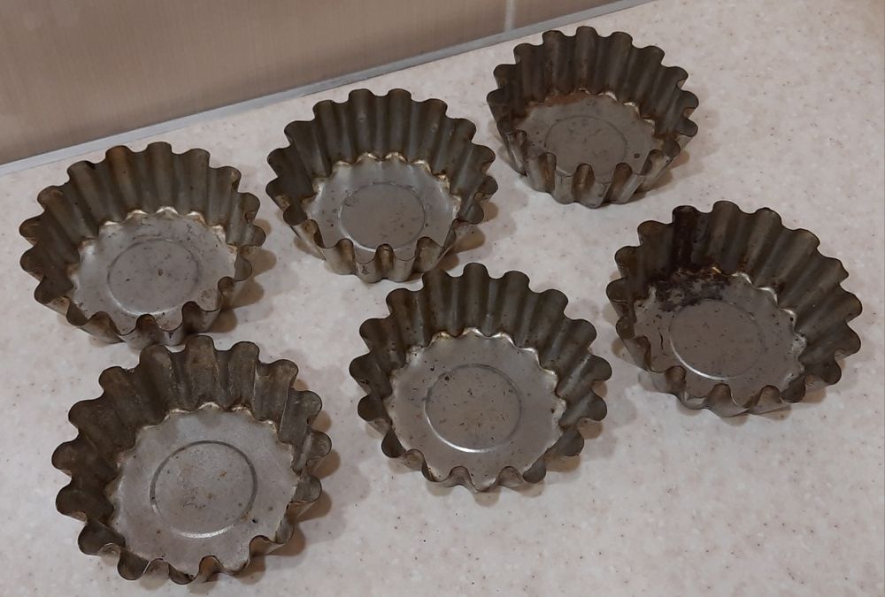 Формы для кексов металлические