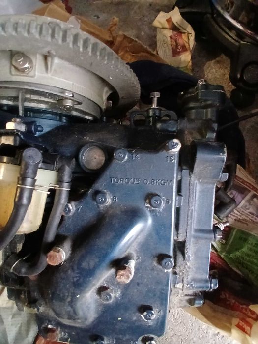 Motor de barco usado