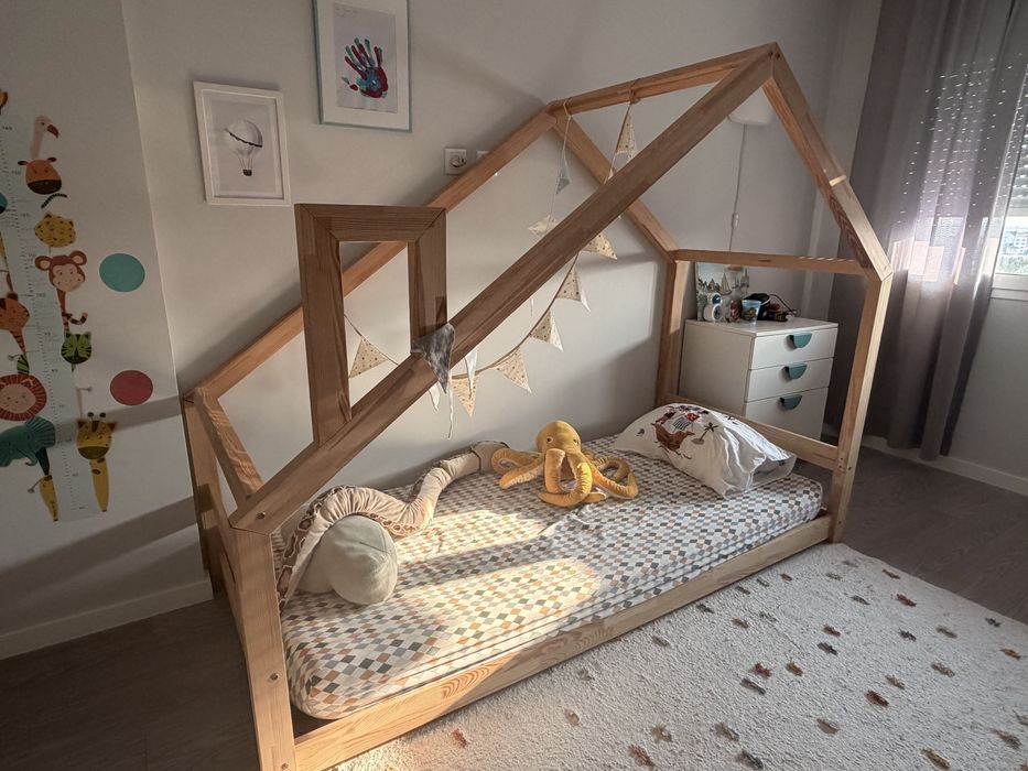 Cama casinha montessori + colchão Koala
