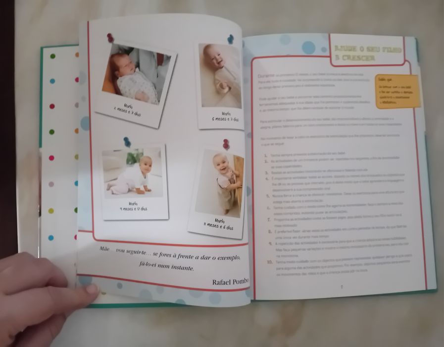 Livro semi-novo Bebé