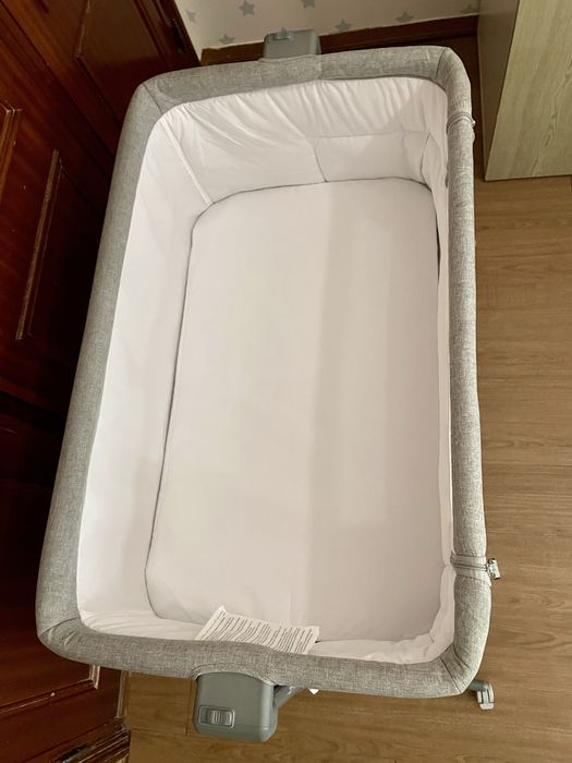 Berço Co-Sleeping 2 em 1 Kinderkraft NESTE UP – Cinza
