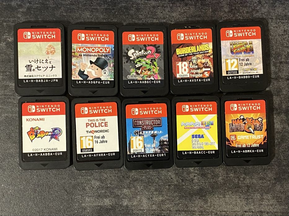 Продам игры nintendo switch, plastation 4. Возможен обмен