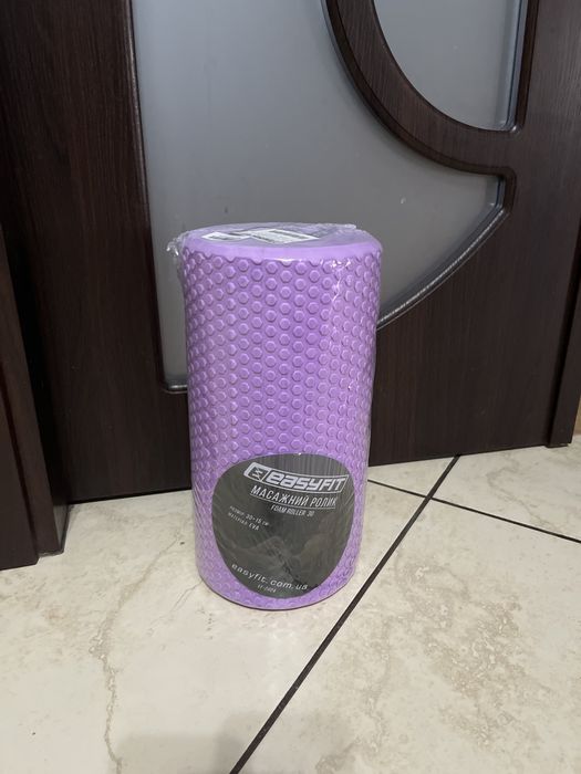 Массажный ролик валик для йоги и фитнеса