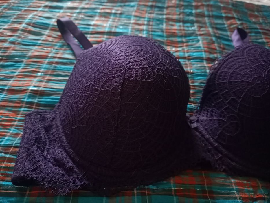 Biustonosz 75B  fioletowy