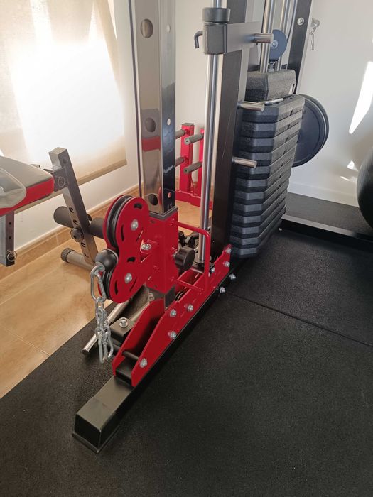 Multipower - Maquina Smith Profissional com Polia Dupla