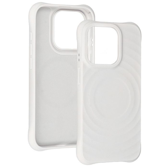 Tel Protect Wave Magsafe Case do Iphone 15 Pro biały