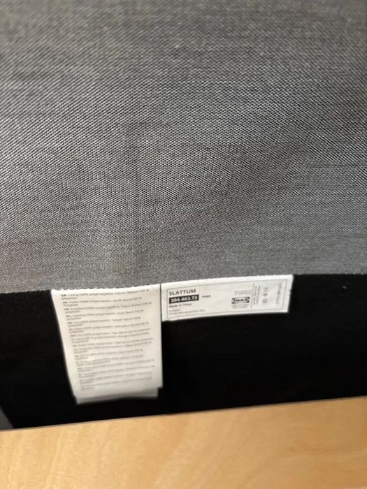 Łóżko Ikea slattum 140x200 + materac