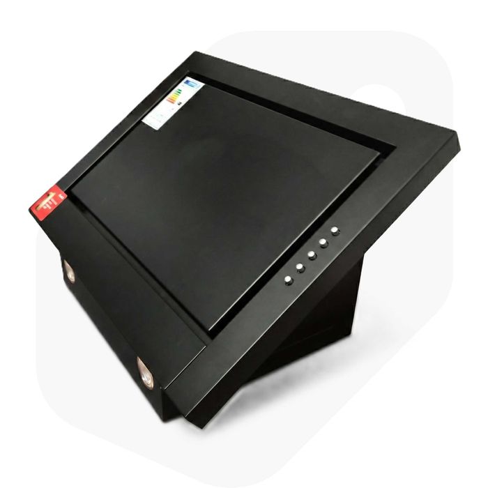 Okap kominowy AMICA OKP6241S 59,5 cm 363 m³/h Czarny OUTLET 9BH19