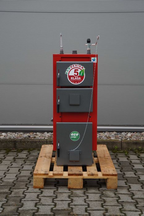 Kocioł zasypowy 24kw do 280m2 na drewno piec na węgiel 5 klasa Fenix