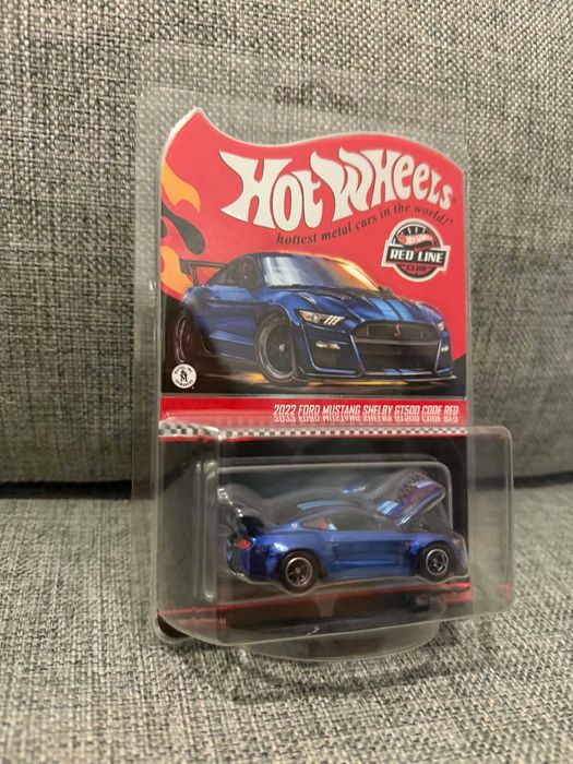 Hot Wheels RLC 2022 Ford Mustang Shelby GT500 Code Red Line Club ...