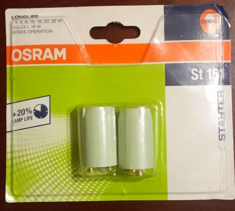 Стартер OSRAM 151 LONGLIFE 4-22W для люминисцентной лампы