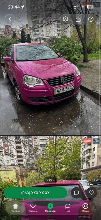 продаю автомобіль volkswagen polo автомат