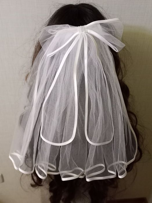 Фата для нареченої коротка