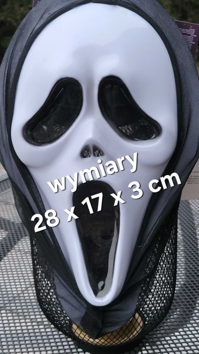 Maska Krzyk / karnawał, bal przebierańców/ roz. uniwersalny