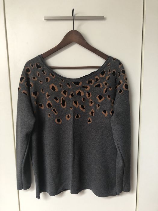 Sweter cętki Promod L